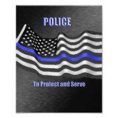 politie foto afdruk (Voorkant)