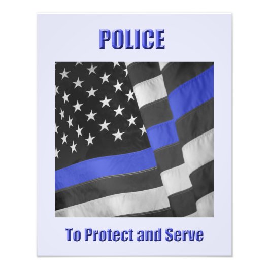 politie foto afdruk (Voorkant)