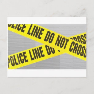 politie gaat niet over briefkaart