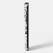 Politie gestileerde verontruste Amerikaanse vlag Case-Mate iPhone Case (Achterkant / Links)