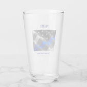 politie glas (Achterkant)