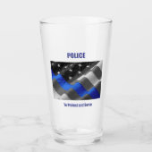 politie glas (Voorkant)
