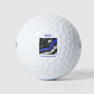 politie golfballen