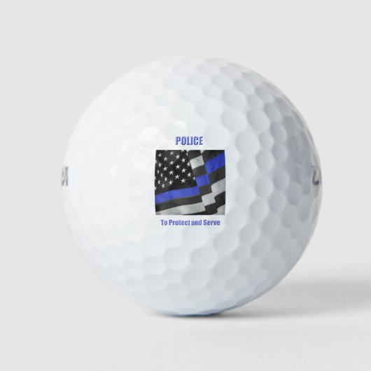 Politie Golfballen (Voorkant)