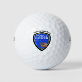 politie golfballen (Voorkant)