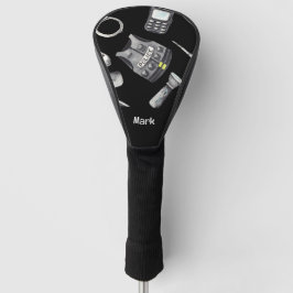 Politie golfer golfheadcover