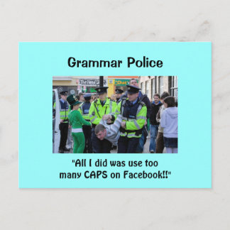 Politie Grammar - Briefkaarten
