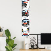Politie Groeigrafiek Poster (Thuiskantoor)