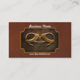 Politie - Handboeien zijn niet altijd slecht Visitekaartje