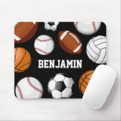 Politie heeft Amerikaanse vlag afgetekend, afgewer Muismat (Met muis)