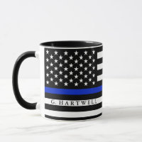 Politie heeft de Amerikaanse vlag aangepast