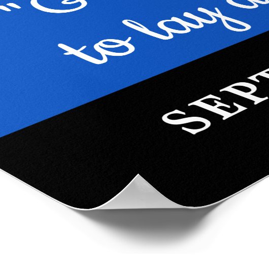 Politie-herdenkingsmonument Aandenken Ter Nagedach Poster (Hoek)