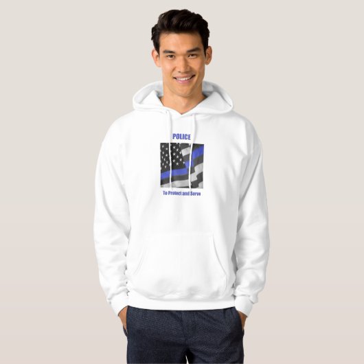 politie hoodie (Voorkant volledig)