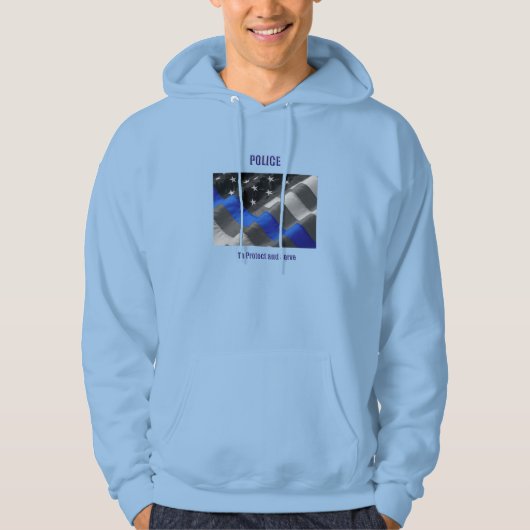 politie hoodie (Voorkant)