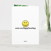 Politie-Humor Thin Blue Line Doughnut Bedankkaart (Achterkant)