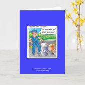 Politie Humor Wenskaart Kaart (Gele Bloem)