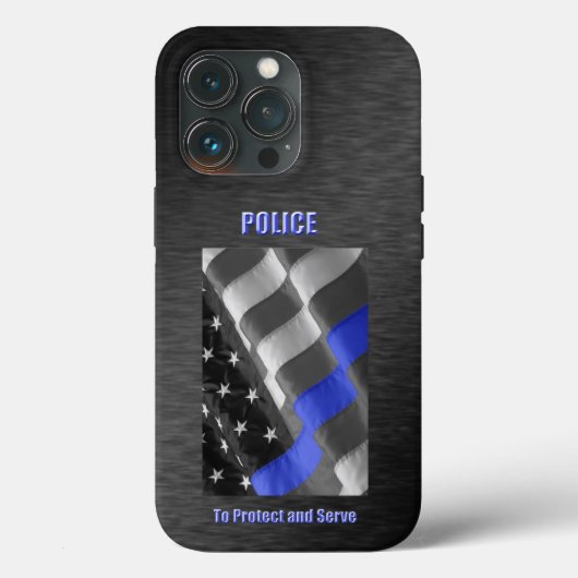 Politie iPhone / iPad case (Achterkant)