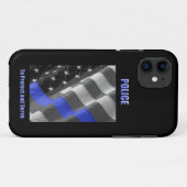 Politie iPhone / iPad case (Achterkant (horizontaal))
