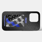 Politie iPhone / iPad case (Achterkant (horizontaal))