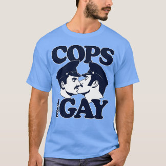 Politie is een homo t-shirt
