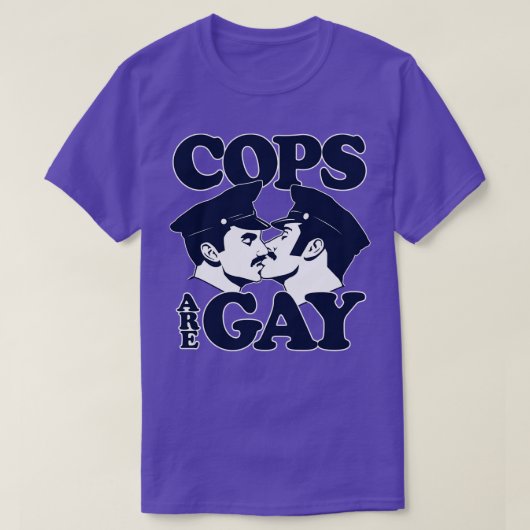 Politie is gay Kinder lange mouw TShirt (Design voorkant)