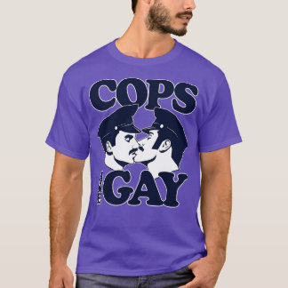 Politie is gay Kinder lange mouw TShirt