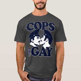 Politie is gay lange mouwen TShirt