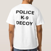 politie k9 decosie t-shirt (Achterkant)