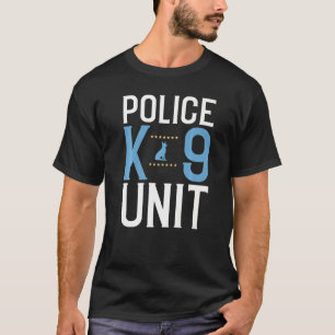 Politie K9 Eenheid K9 Politieambtenaar 1 T-shirt