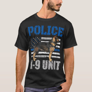 Politie K9 Eenheid Shirt Thin Blue Line Officer Do