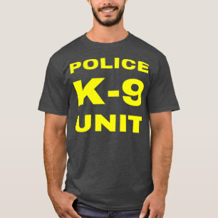 Politie K9 Eenheidsambtenaar Tactische K9 Dog Hand T-shirt