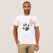 Politie K9 - Paw T-shirt (Voorkant volledig)