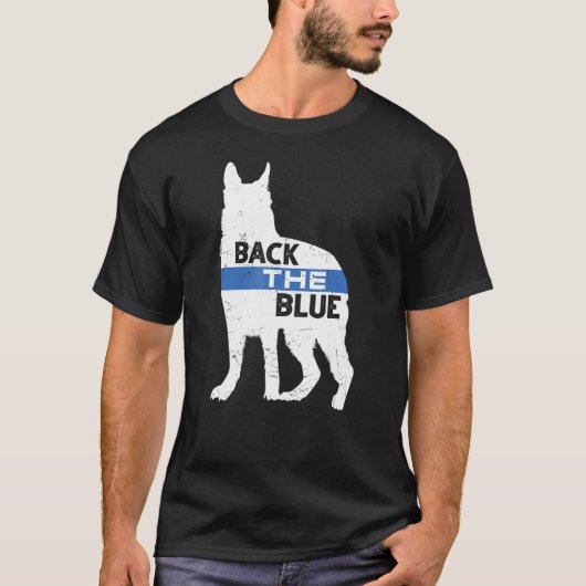 Politie K9 Trainer 1 T-shirt (Voorkant)