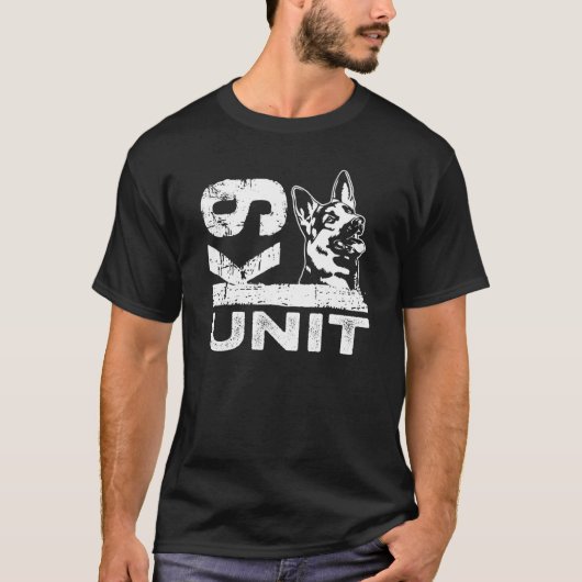 Politie K9 Trainer 3 T-shirt (Voorkant)