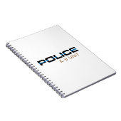 Politie-K-9-eenheid Notitieboek (Rechterzijde)