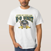 Politie-K-9-eenheid T-shirt (Voorkant)