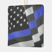 politie keramisch ornament (Links)