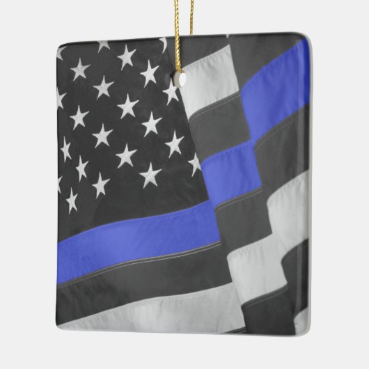 politie keramisch ornament (Links)