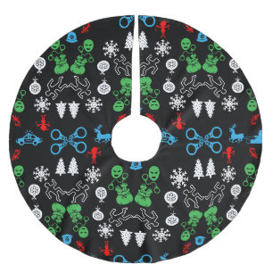 Politie Kerst Decoratief Kerstboom Rok
