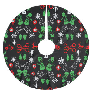 Politie Kerst Decoratief Kerstboom Rok