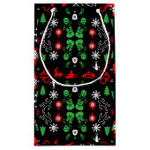 Politie Kerst Decoratief Klein Cadeauzakje (Achterkant)