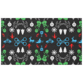 Politie Kerst Decoratief Tafelkleed (Voorkant (Horizontaal))
