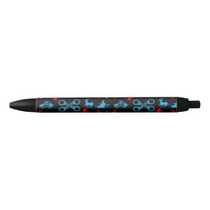 Politie Kerst Decoratief Zwarte Inkt Pen