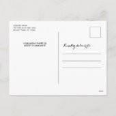 Politie Kerstmis Dunne Blauwe Lijn Wetshandhaving Feestdagenkaart (Achterkant)