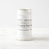 Politie lange dienst of pensioen bierpul (Center)