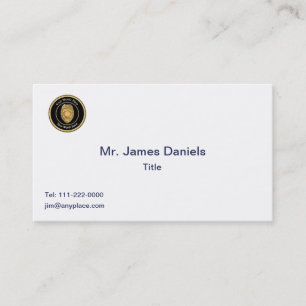 Politie Luitenant Badge Custom Universal Visitekaartje