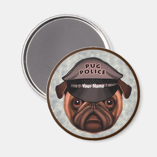 politie magneet (Voorkant / Achterkant)