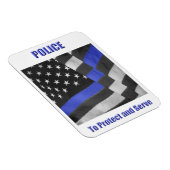 politie magneet (Rechterzijde)