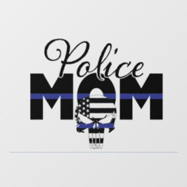 Politie Mam Auto sticker