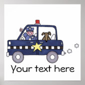 Politie-man Poster (Voorkant)